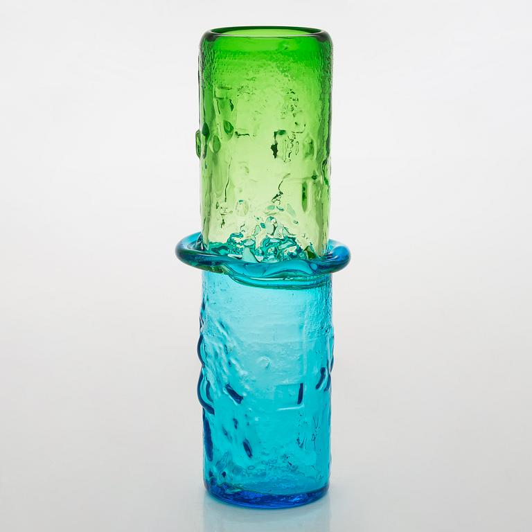 Oiva Toikka, vas, "Bambu", signerad Oiva Toikka Nuutajärvi Notsjö.