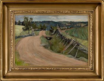 PEKKA HALONEN, LANDSCAPE FROM SORTAVALA.