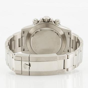 Rolex, Cosmograph, Daytona, kronograf, armbandsur, 40 mm.