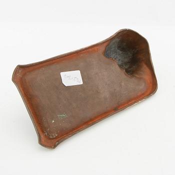 Videpoche Jugend 1910s/1920s copper-patinated bronze model no. 3984.