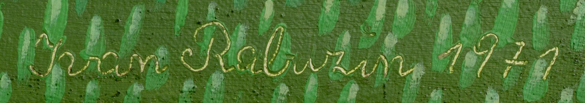 IVAN RABUZIN, a signed and dated oil on canvas.