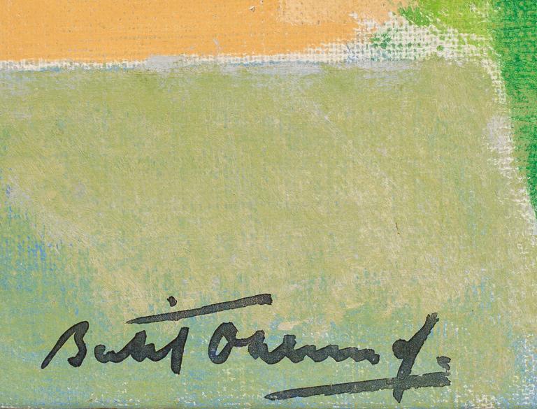 BERTIL ÖHLUND, olja på duk. Signerad.