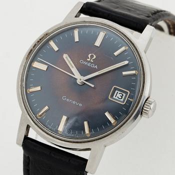 OMEGA, Geneve, wristwatch, 34.5 mm.