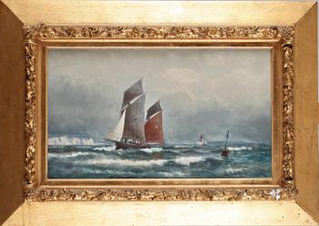 C.F. SVENSSON, olja på duk, sign.