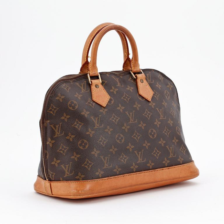 LOUIS VUITTON, a monogram canvas "Alma" bag.