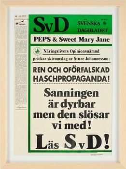 Sture Johannesson · STURE JOHANNESSON, affisch.