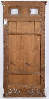 A late Gustavian mirror, circa 1800.