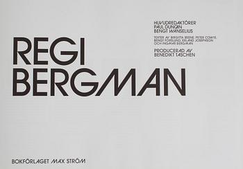 BOOKS, 2 vol, Fluxus Codex (1995), Paul Duncan & Bengt Wanselius: Regi Bergman (2008, CD).