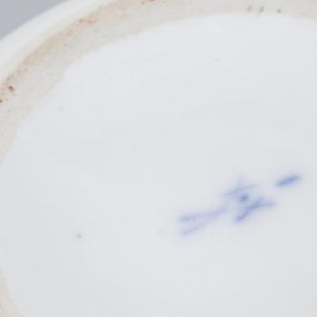 SKÅL, porslin, Meissen, 1800-tal.