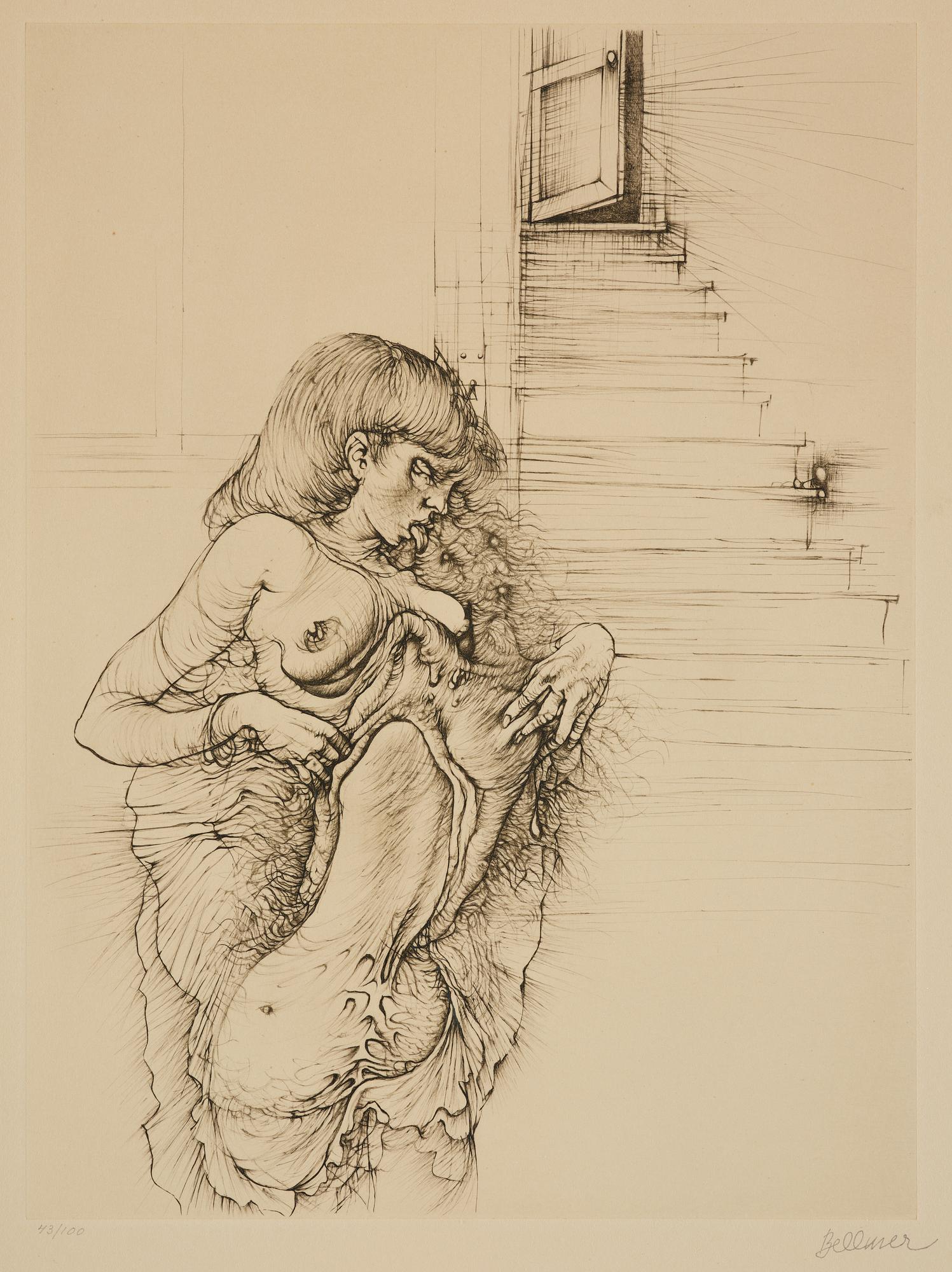 Hans Bellmer, Untitled from: "Hommage aux Prix Nobel" (The Nobel Prize Portfolio).