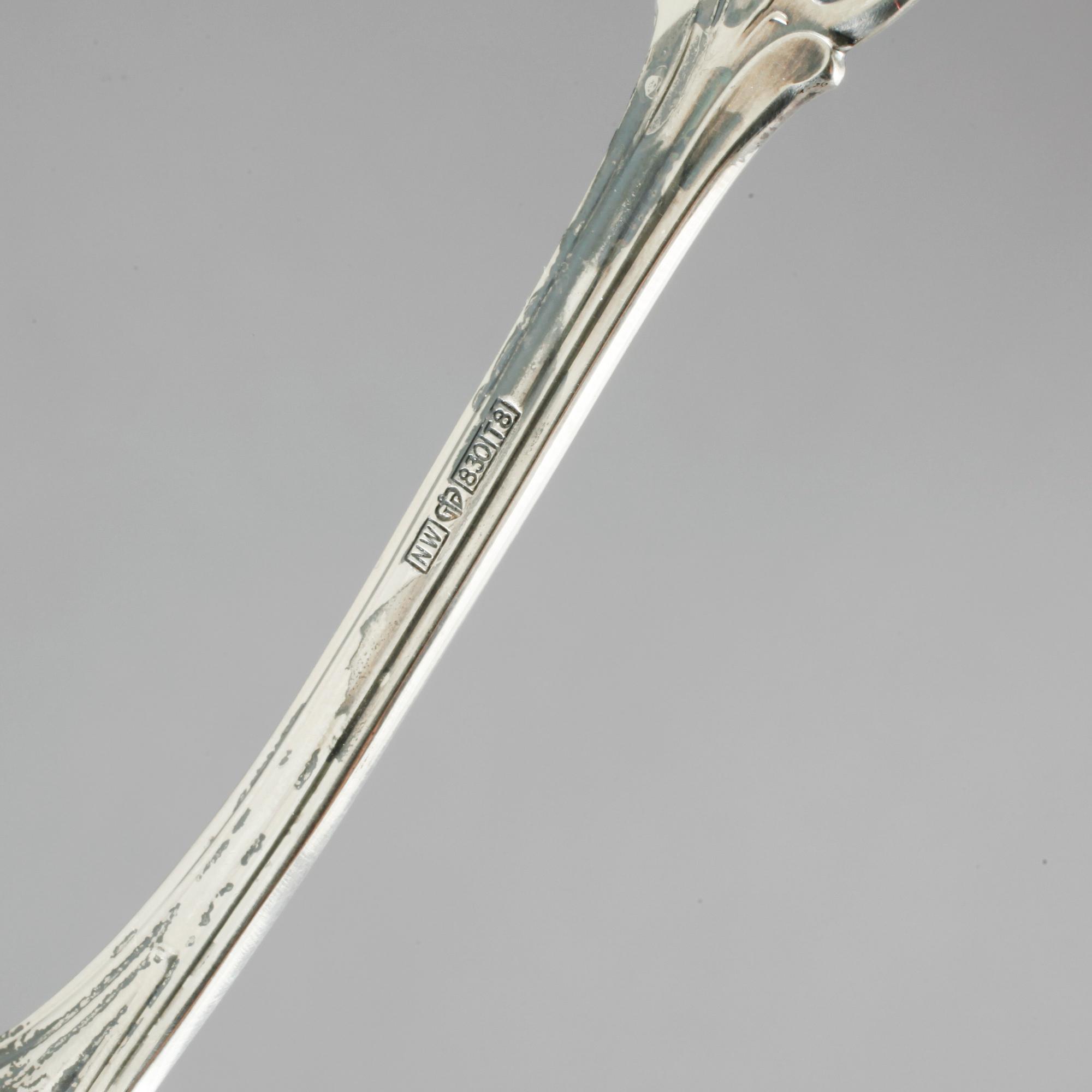 BESTICKSERVIS, 60 delar, "Olga", silver, Sverige, 1900-tal, vikt 2546 g.