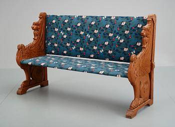 BÄNK, renässansstil, sent 1800-tal.