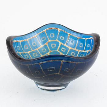 Sven Palmqvist, bowl, "Ravenna", Orrefors 1972.