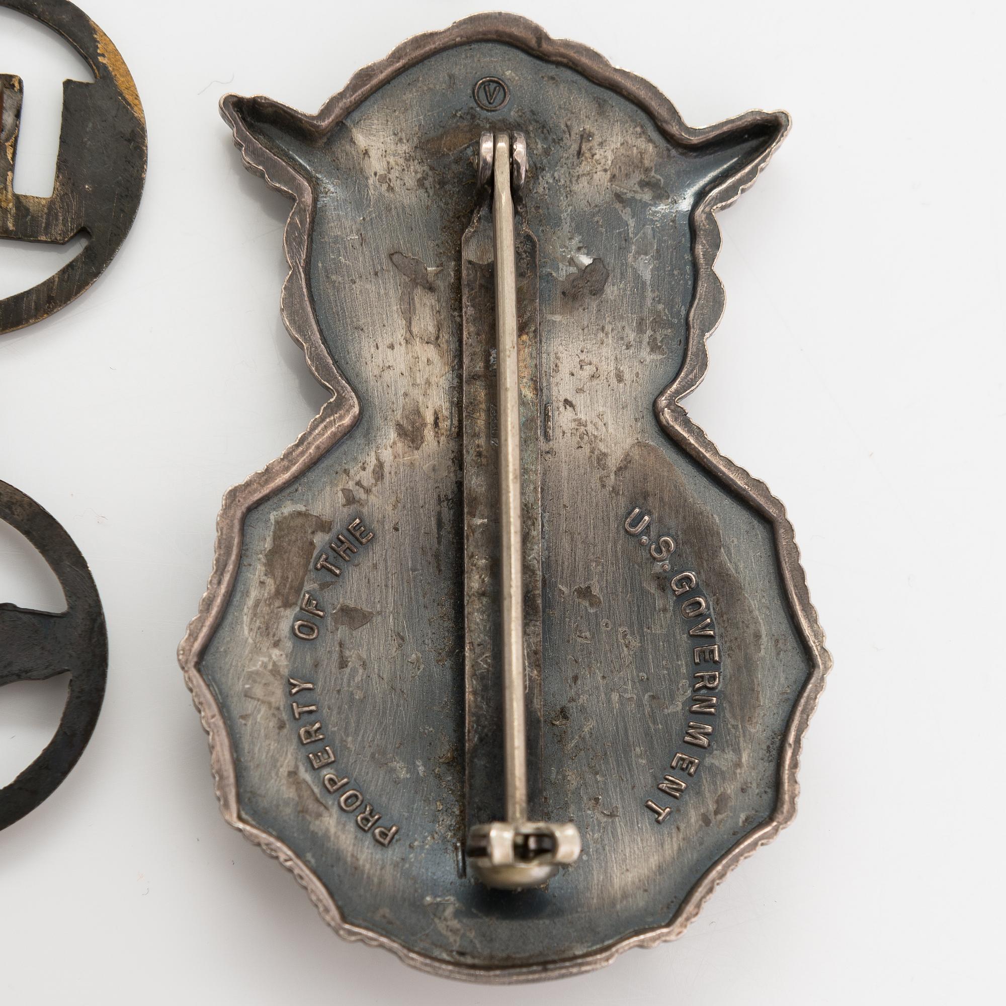 Badges, 40 pieces, mainly American Air force, second half of the 20th century.