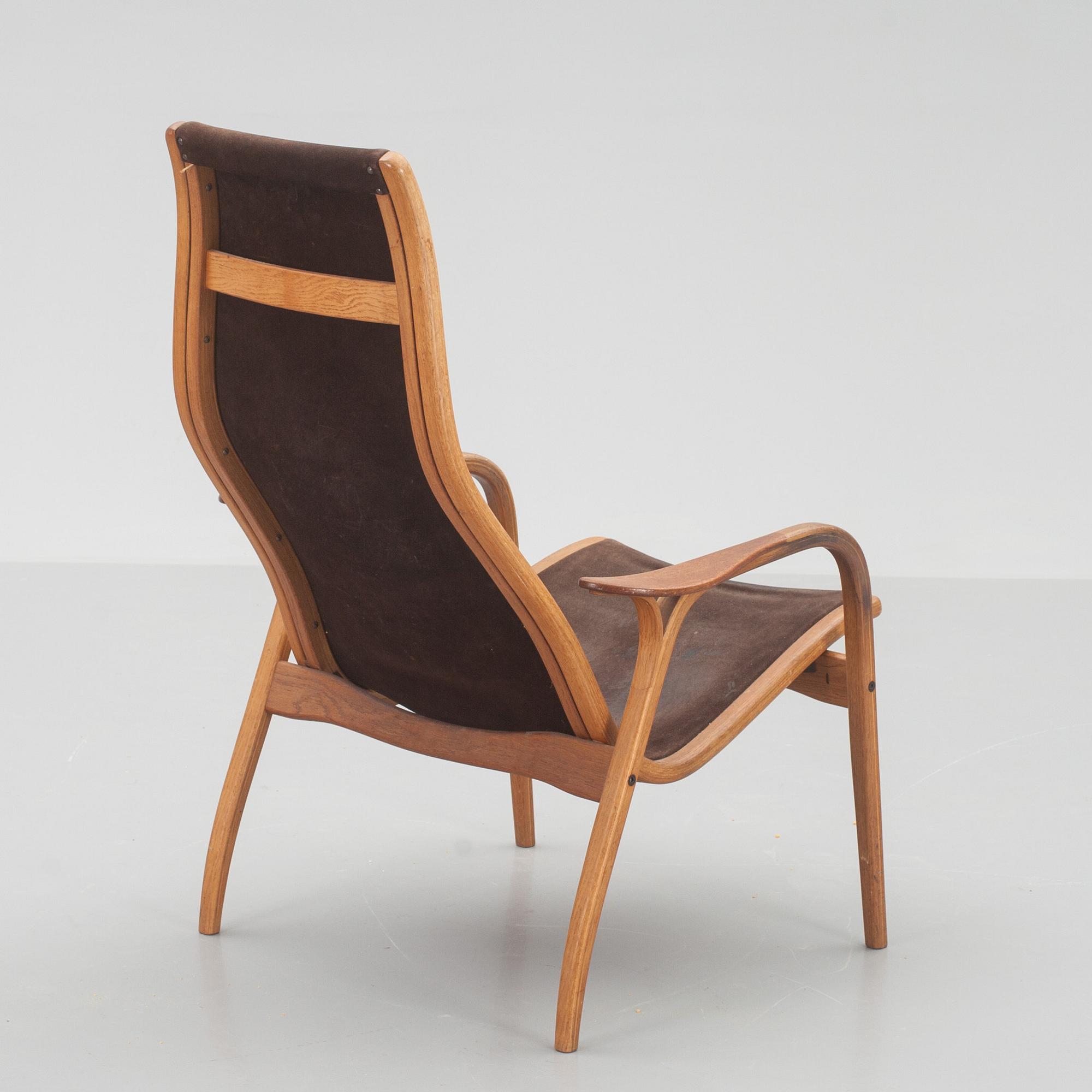 FÅTÖLJ, "Lamino", Yngve Ekström, Swedese, 1900-talets andra hälft.