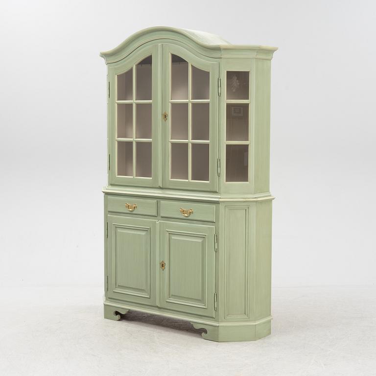 A painted cabinet, KA Roos, Helsingborg, late 20th Century.