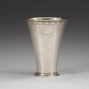 BÄGARE, av Johan Pettersson Berg, Norrköping före 1759 (verksam 1727-1762 (-68)).