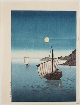 ARAI YOSHIMUNE (1873-1945) and UTAGAWA YOSHIMUNE 2 (1863-1941), colour woodblock prints. Japan, 20th century.