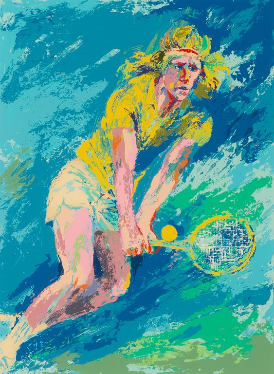 LeRoy Neiman, "Björn Borg".
