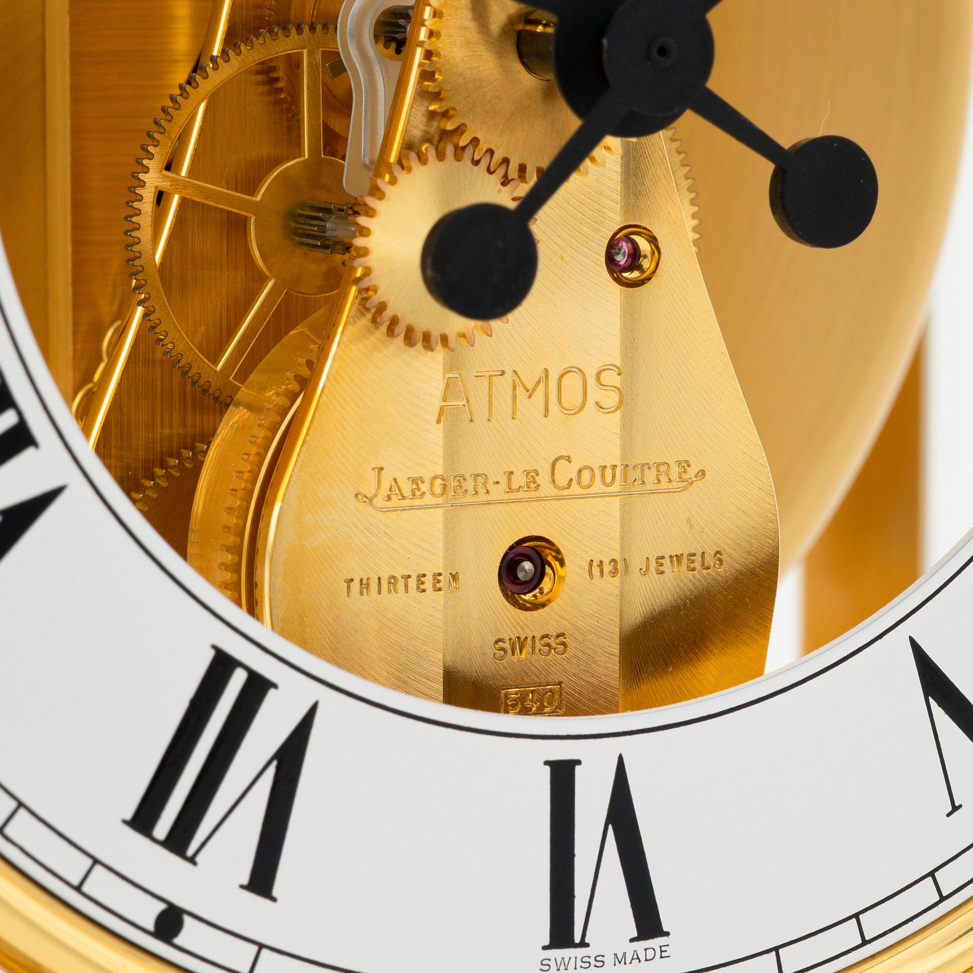 Jaeger LeCoultre, bordsur, Atmos.