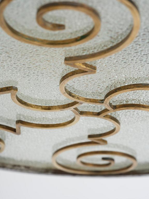 Lars Holmström, a Swedish Grace ceiling lamp, Arvika, 1920s-1930s.
