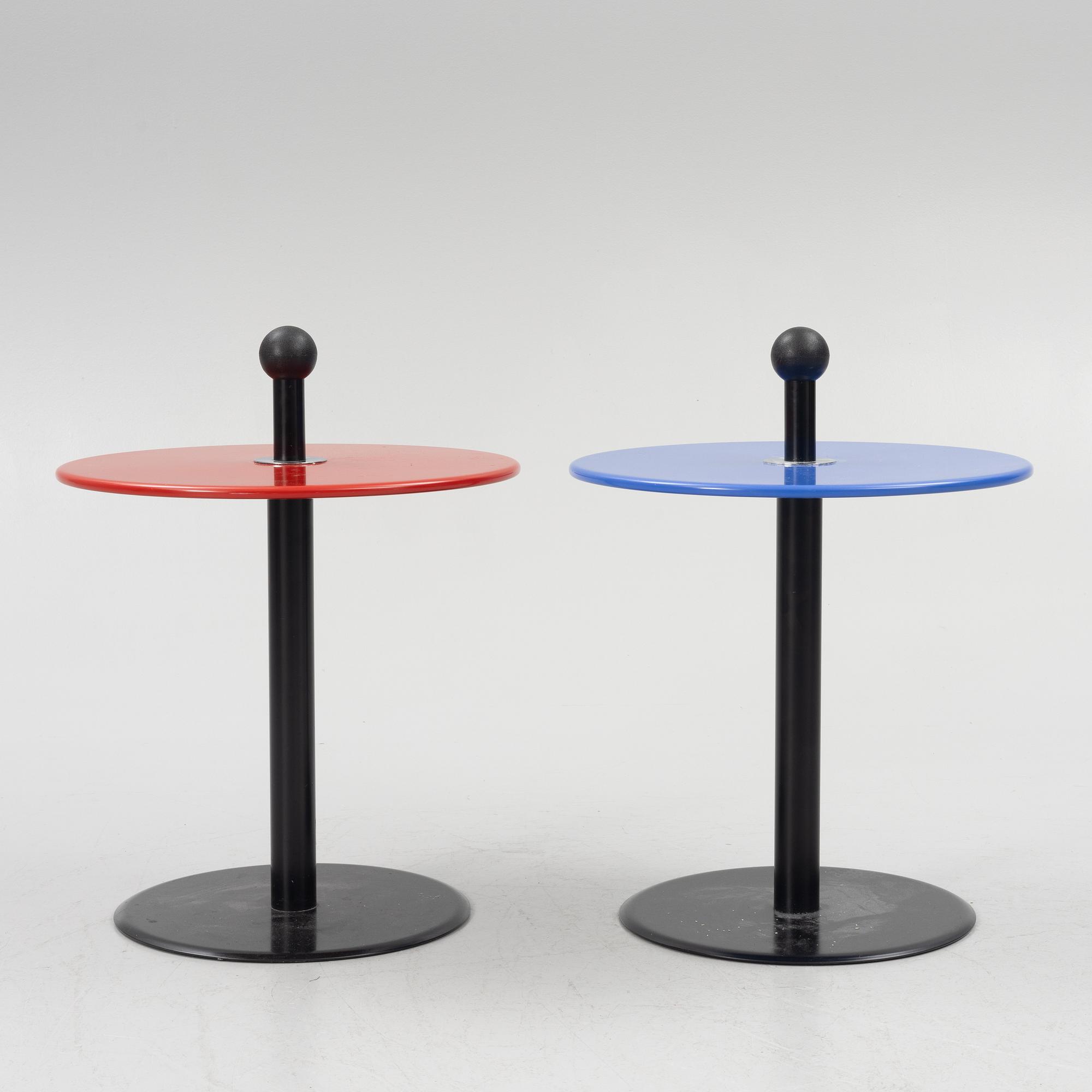 IKEA, Side tables, a pair, "Vi", IKEA, 1990s.