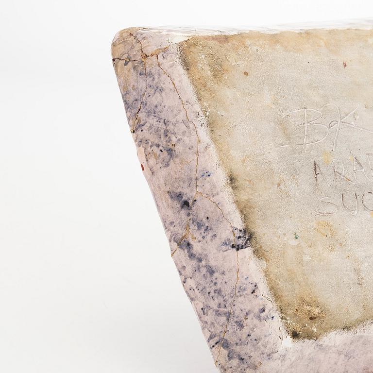 Birger Kaipiainen, vati, kivitavara, signeerattu BK Arabia Suomi.