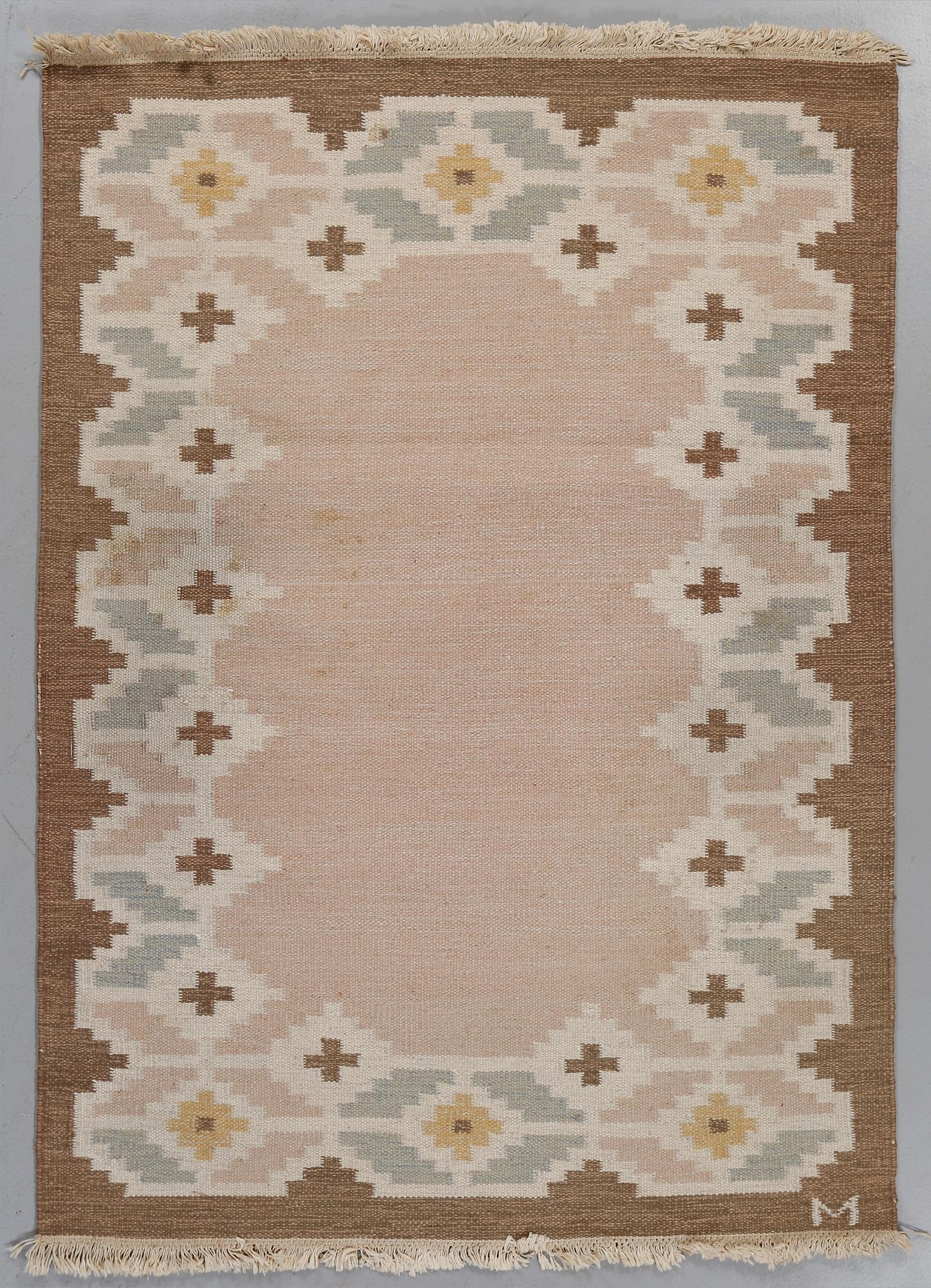 MATTA, rölakan, monogramsignerad M, 1900-talets fjärde kvartal, 195x140 cm.