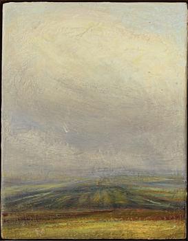 Peter Frie, oil on panel, signed and dated -92 on verso.