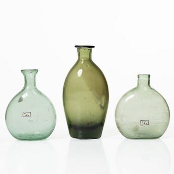 Seven flasks, 18th–19th Century.