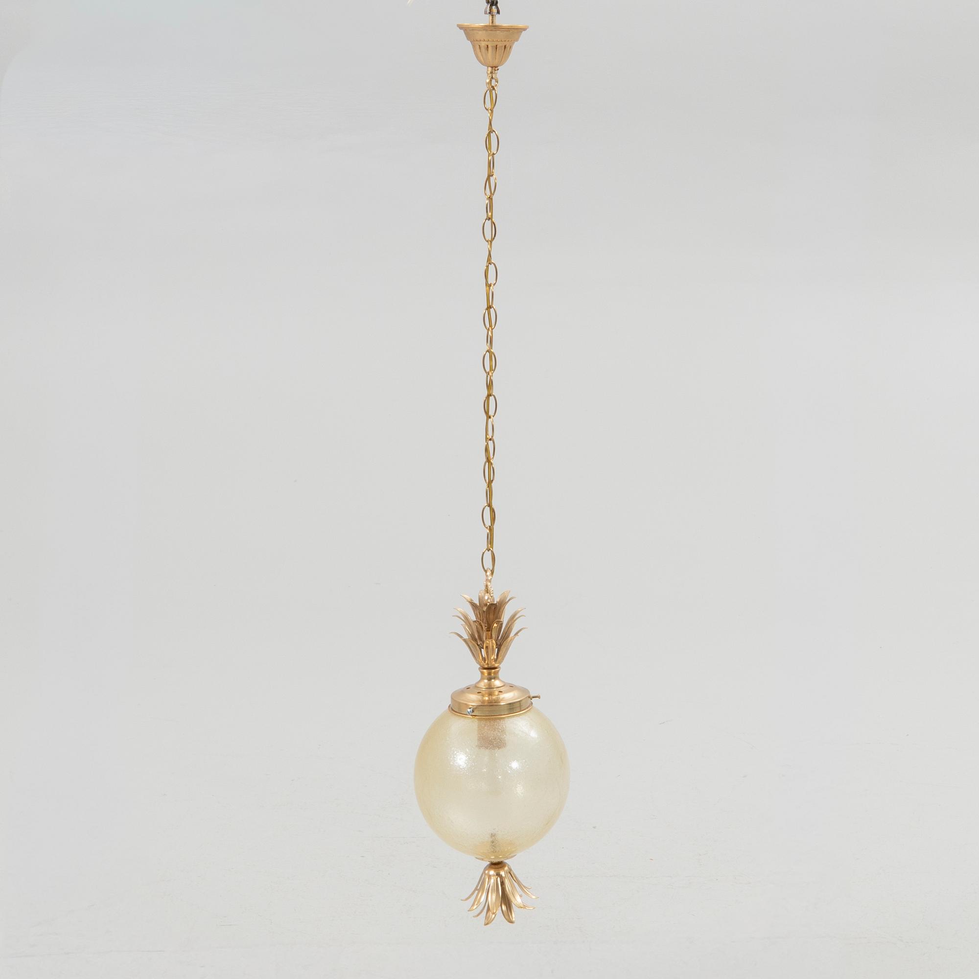 Ceiling lamp, 20th century.