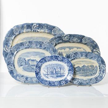 Rörstrand, Dinner and coffee service, model "Skåne" (183 pieces).