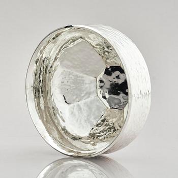 Claës E. Giertta, skål, sterling silver, Stockholm 1974.