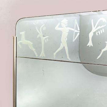 A Swedish Modern 1930/40s mirror.