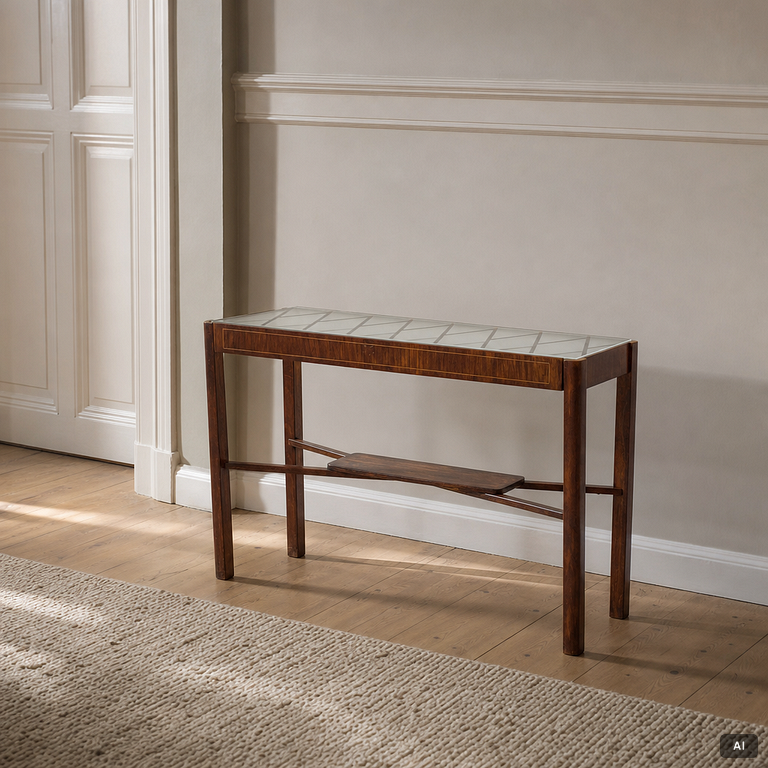 A plant stand, Scandinavian Modern, 1940s.