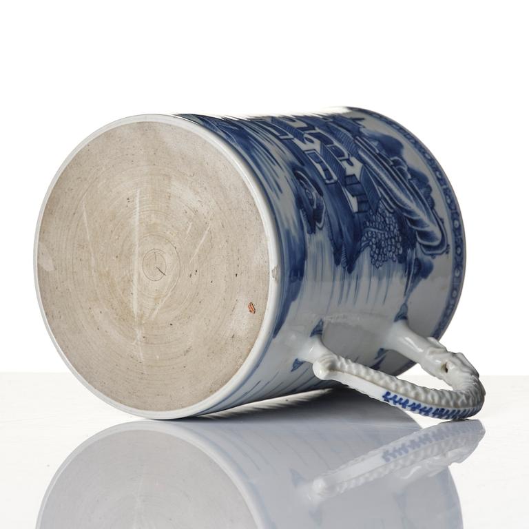 Stop, porslin. Qingdynastin, Qianlong (1736-95).