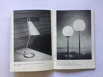 Hans-Agne Jakobsson, a pair of table lamps, model "B 90", Hans-Agne Jakobsson AB, Åhus/Markaryd, 1950s.