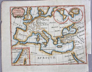KARTOR, 3 st, Buffier, 1781 O 1807, Bartius 1602.