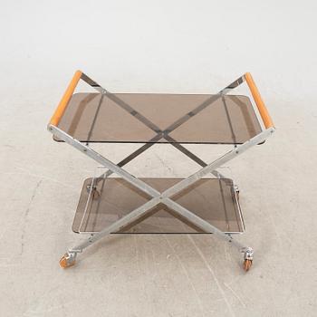 Serving cart late 20th century.
