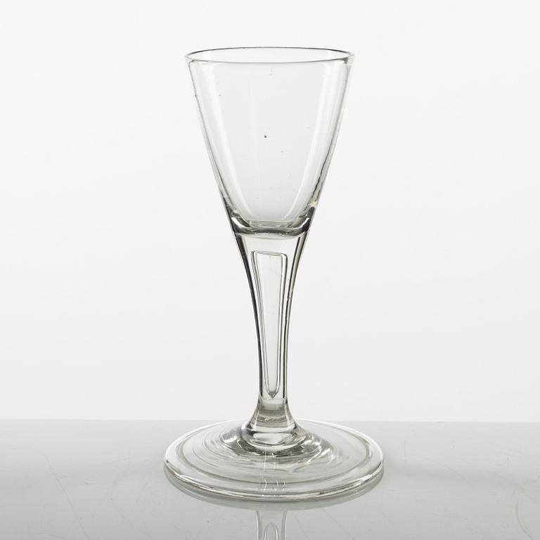 Glas, 1700-tal.