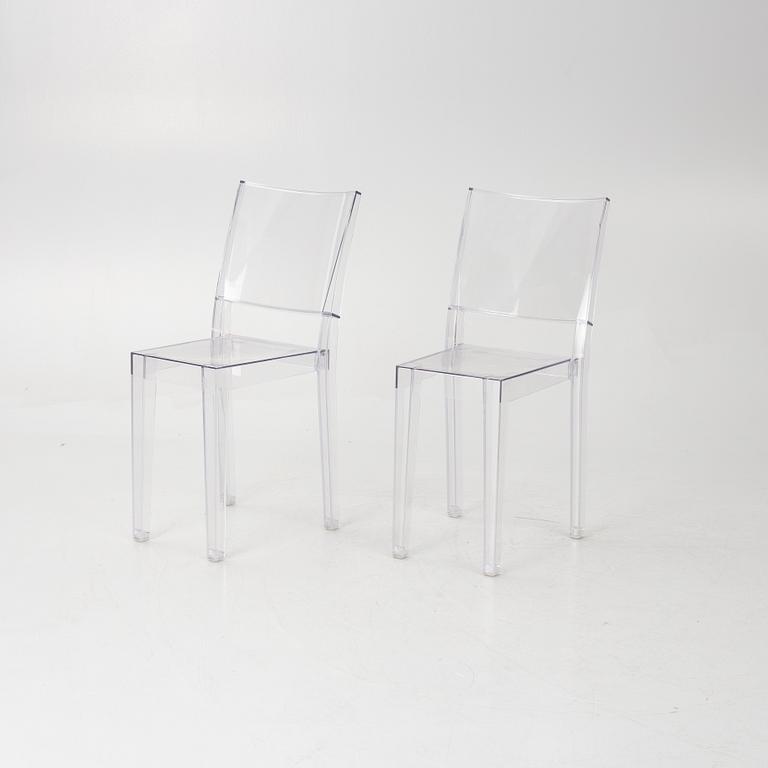 Philippe Starck, 6 st, "La Marie" Kartell, Italien, Modellen formgiven 1998.
