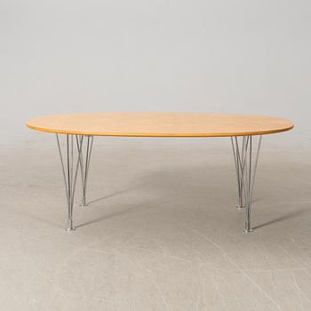 Bruno Mathsson & Piet Hein, soffbord "Superellips" för Fritz Hansen Danmark sent 1900-tal.