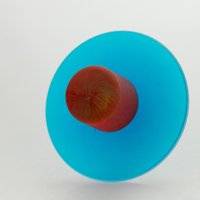 Oiva Toikka, karaffer, 3 st  "Oz" Pro Arte, signerad Oiva Toikka, Nuutajärvi. I produktion 1995-1996.