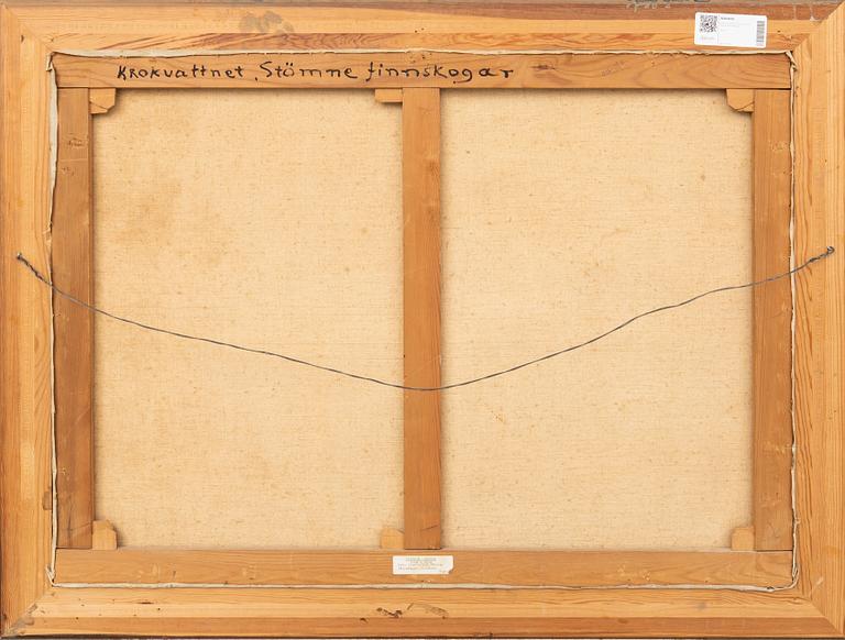 Hilding Werner, "Krokvattnet, Stömme finnskogar".
