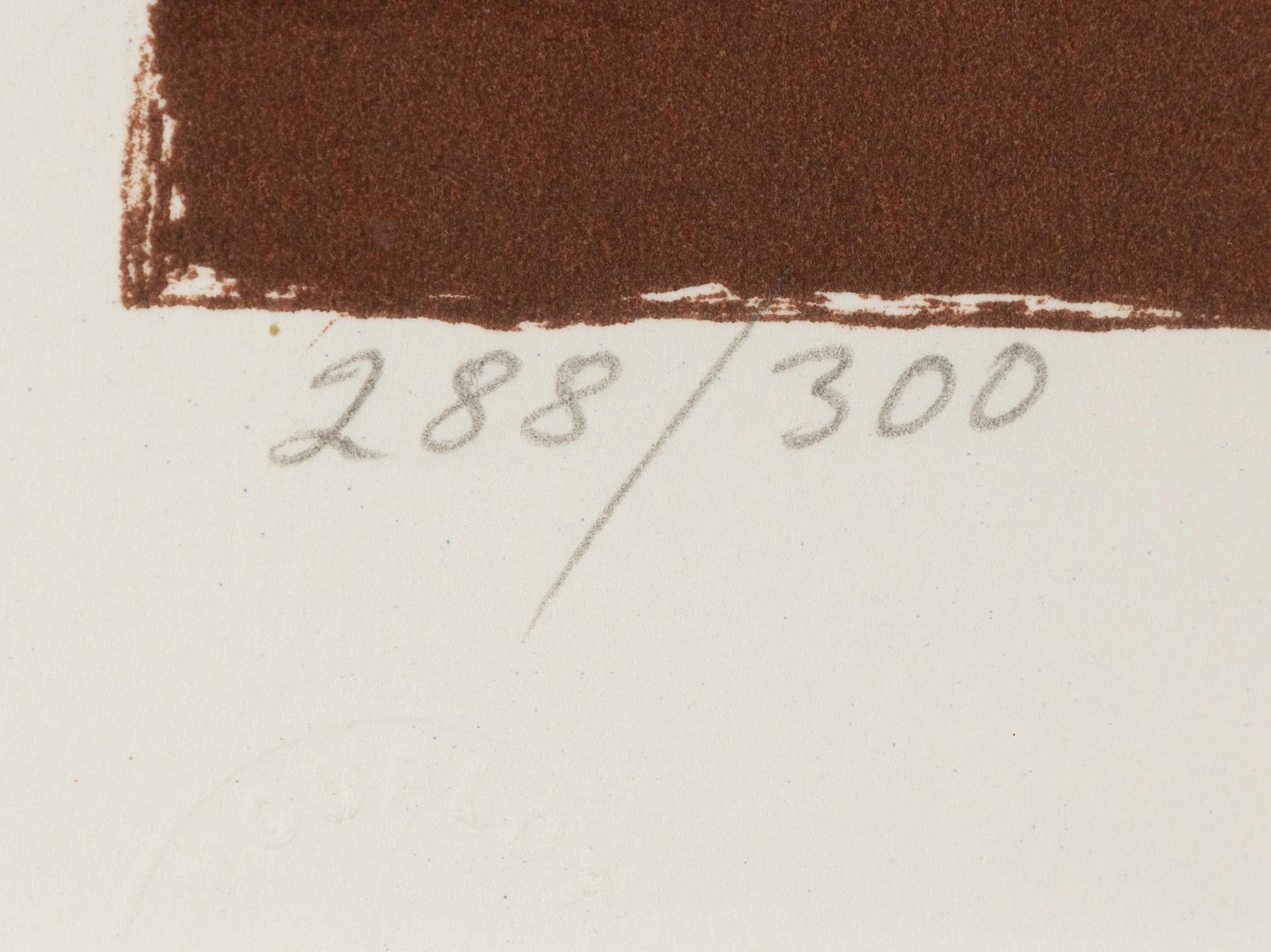 Lennart Jirlow, färglitografi, signerad 288/300.