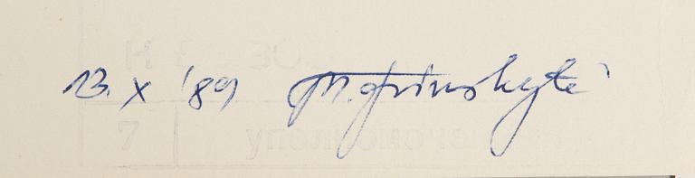 Leonhard Lapin, "Malevitš-Molotov III".