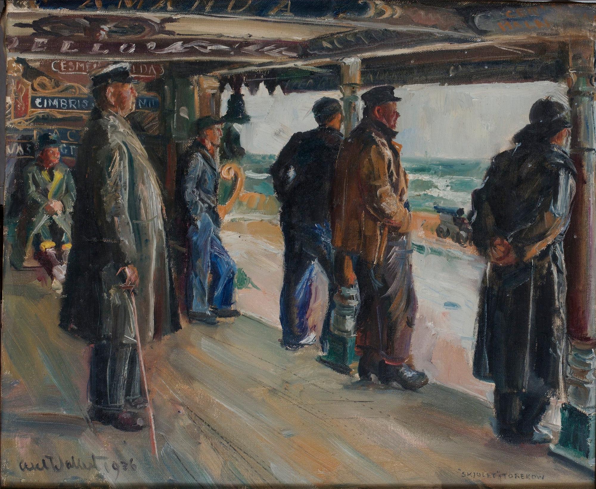 Axel Wallert, "Skjulet" i Torekov.