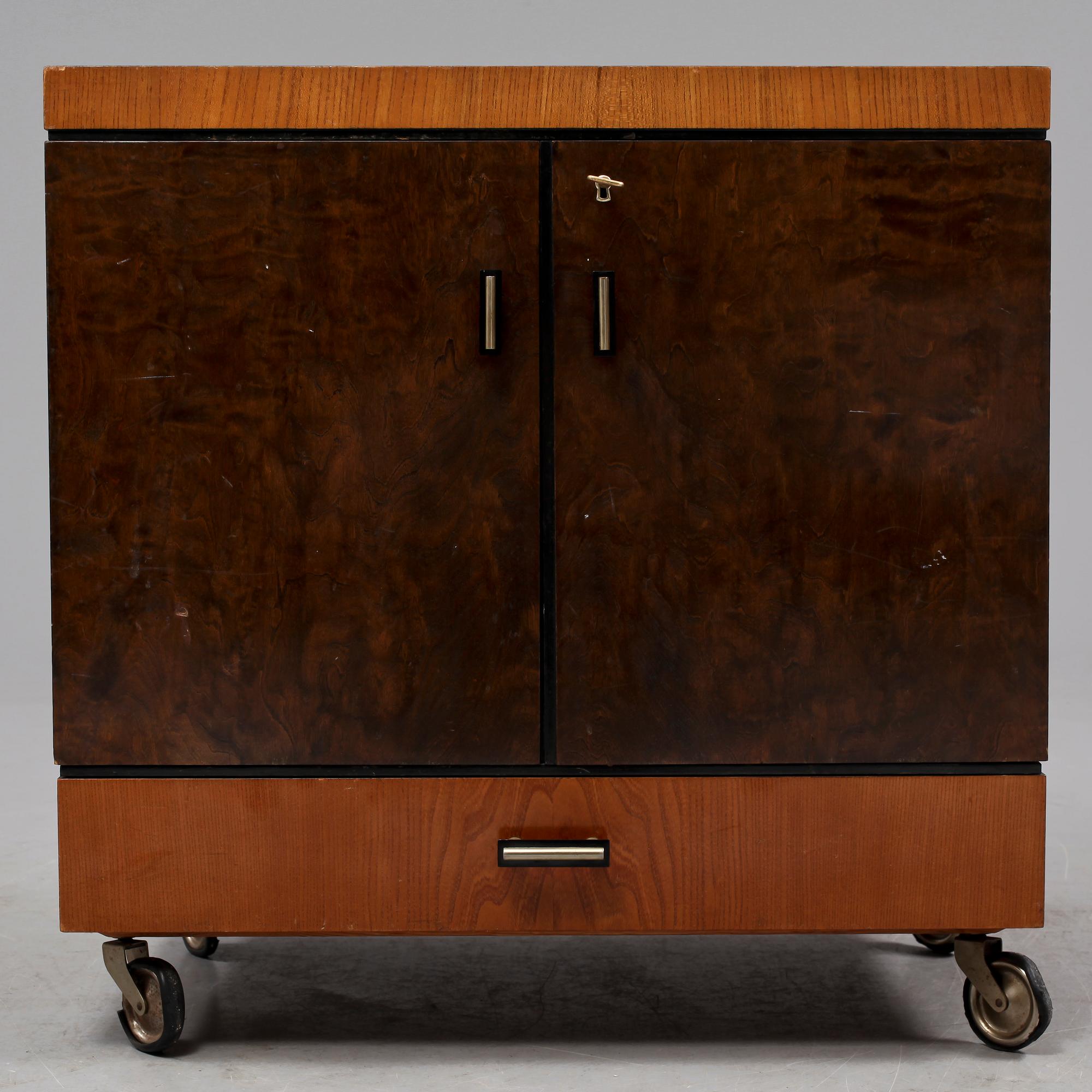 BARSKÅP, art deco, 1900-talets andra kvartal.