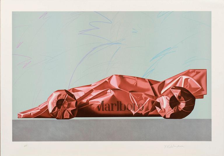YRJÖ EDELMANN, colour lithographe, stamp signed and numbered HC.