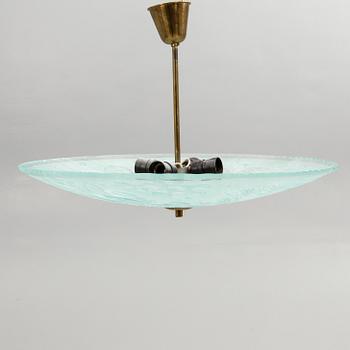 Ceiling lamp, Swedish Modern, Glössner, 1940s.